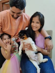 Sahil and Shruti successfully adopted a puppy for their daughter